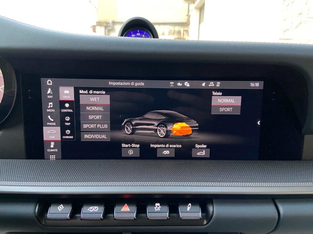 PORSCHE 992 911 CARRERA 4 SCARICO SPORT-SPORT CHRONO-TETTO APR - 26