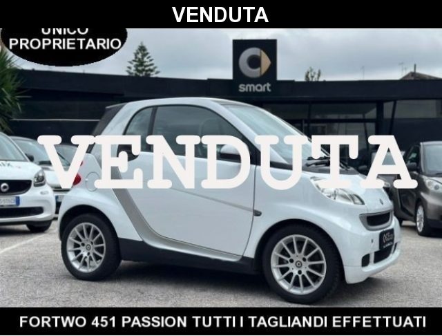 SMART ForTwo 1000 52 kW coupé passion TUTTI I TAGLIANDI EFFETTU Usato