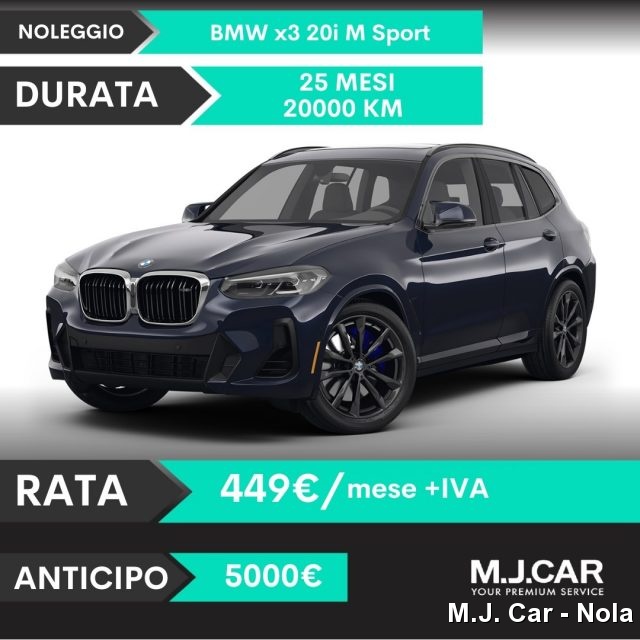 BMW X3 20i 48V Msport Nuovo
