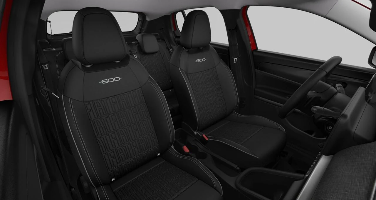 FIAT 600 Hybrid MHEV 600+LA PRIMA - abitacolo-anteriore