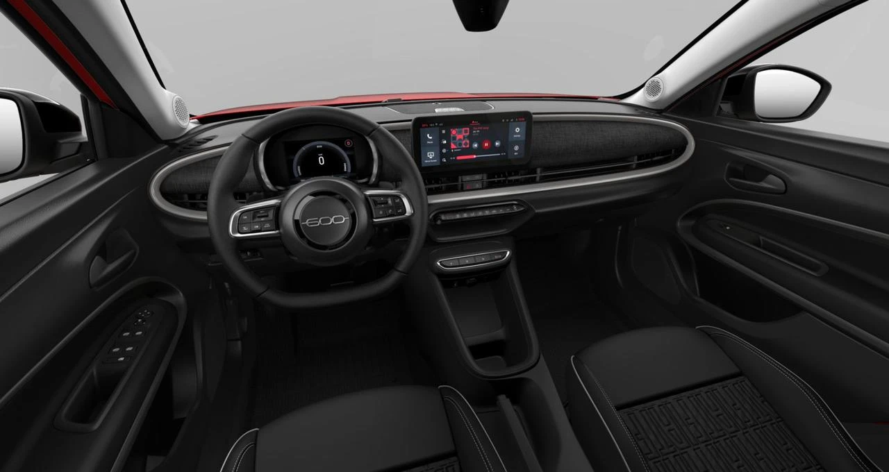 FIAT 600 Hybrid MHEV 600+LA PRIMA - abitacolo-anteriore