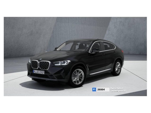 BMW X4 Vari colori pastello