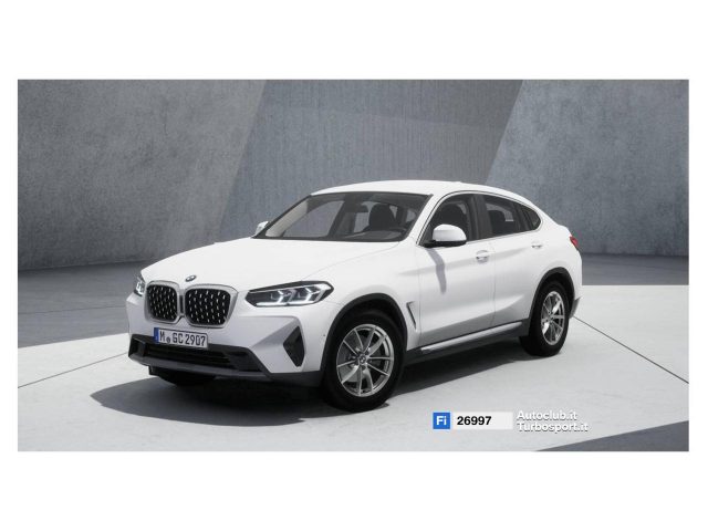 BMW X4 Vari colori pastello