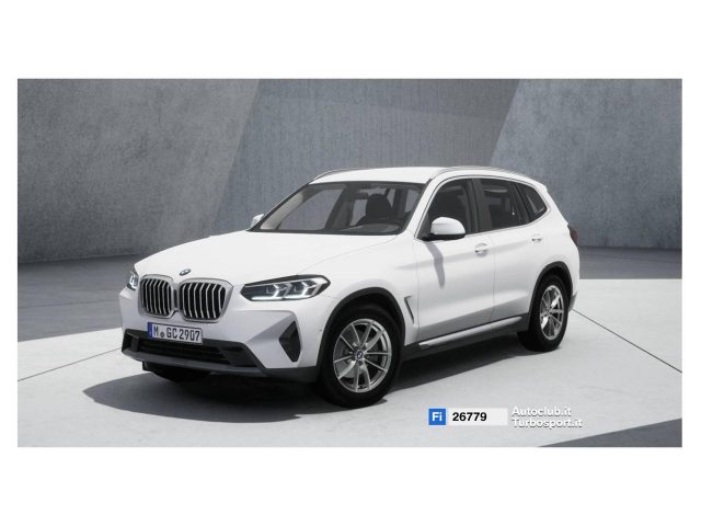 BMW X3 Vari colori pastello