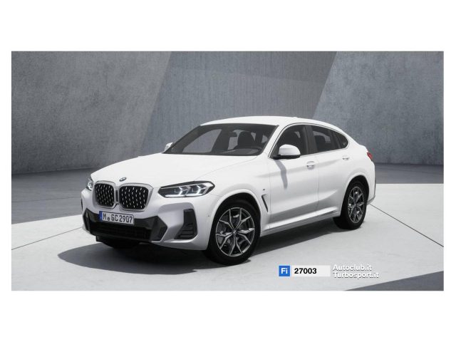 BMW X4 Vari colori pastello