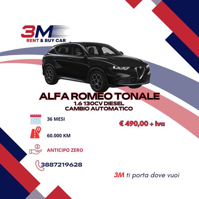 ALFA ROMEO Tonale 1.6 diesel 130 CV TCT6 Sprint 