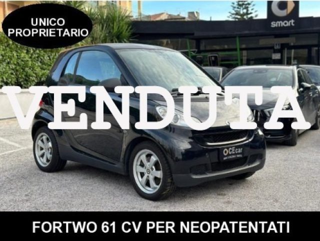 SMART ForTwo 1000 45 kW MHD coupé 61 CV ADATTA AI NEOPATENTATI 