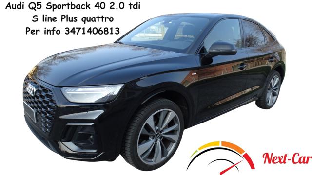 AUDI Q5 Sportback 40 TDI 4 S tronic S line plus Black 
