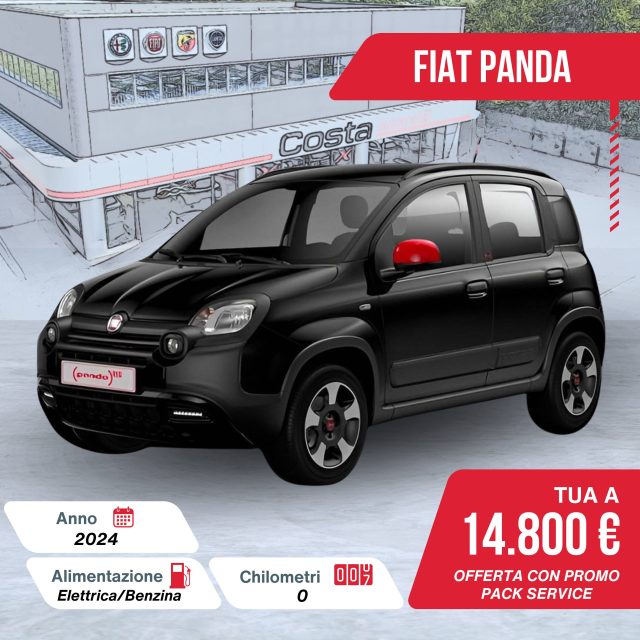 FIAT Panda 1.0 FireFly S&S Hybrid Red 