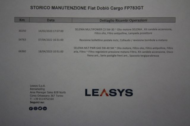 Fiat Doblo Cargo 1.4 T-Jet Natural Power SX + IVA - Foto 6