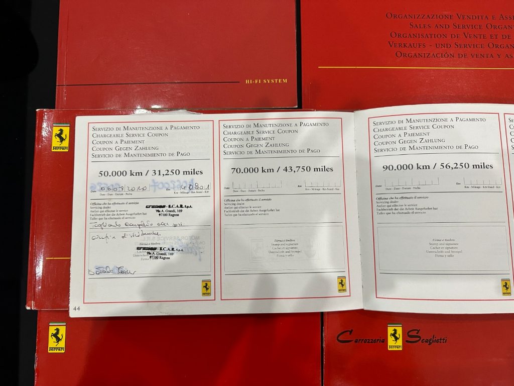 FERRARI 360 Modena F1 - 51.000 km Certificati Ferrari - 32