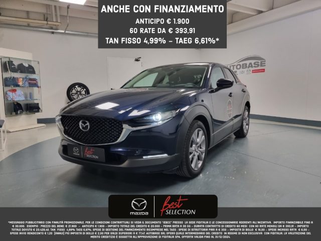 MAZDA CX-30 Deep Crystal Blue metallizzato