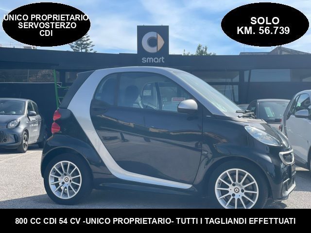 SMART ForTwo 54CV CDI PASSION KM.56.739 UNICO PROP. SERVOSTERZO 