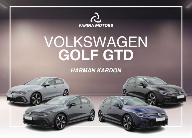 VOLKSWAGEN Golf 2.0 TDI GTD DSG  IQ.Light - Harman Kardon 480w Usato