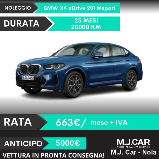 BMW X4 xDrive20i 48V Msport Nuovo