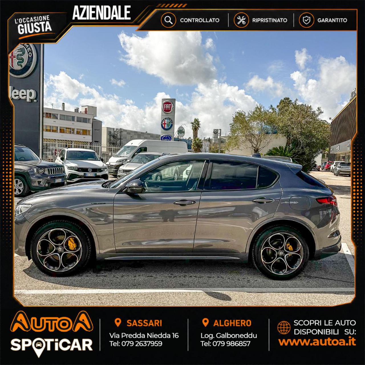 ALFA ROMEO Stelvio 2.2 Turbodiesel 210 CV AT8 Q4 Veloce - 8