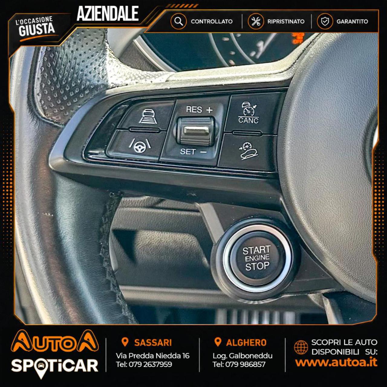 ALFA ROMEO Stelvio 2.2 Turbodiesel 210 CV AT8 Q4 Veloce - 21
