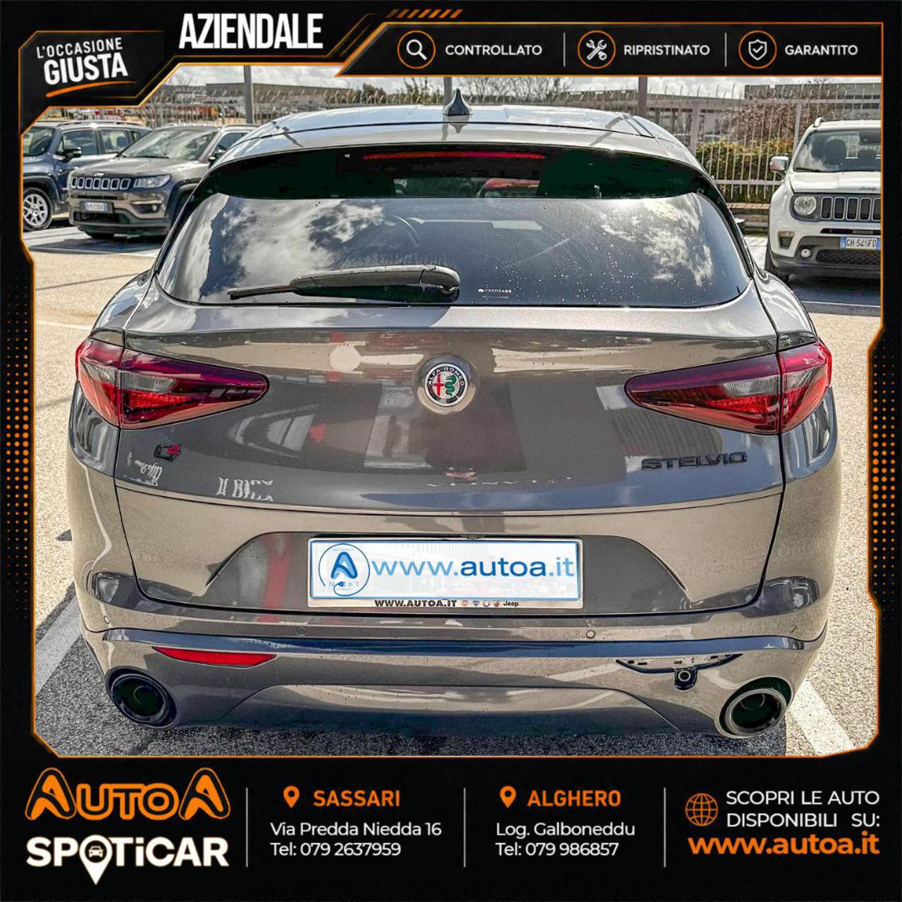 ALFA ROMEO Stelvio 2.2 Turbodiesel 210 CV AT8 Q4 Veloce - 6