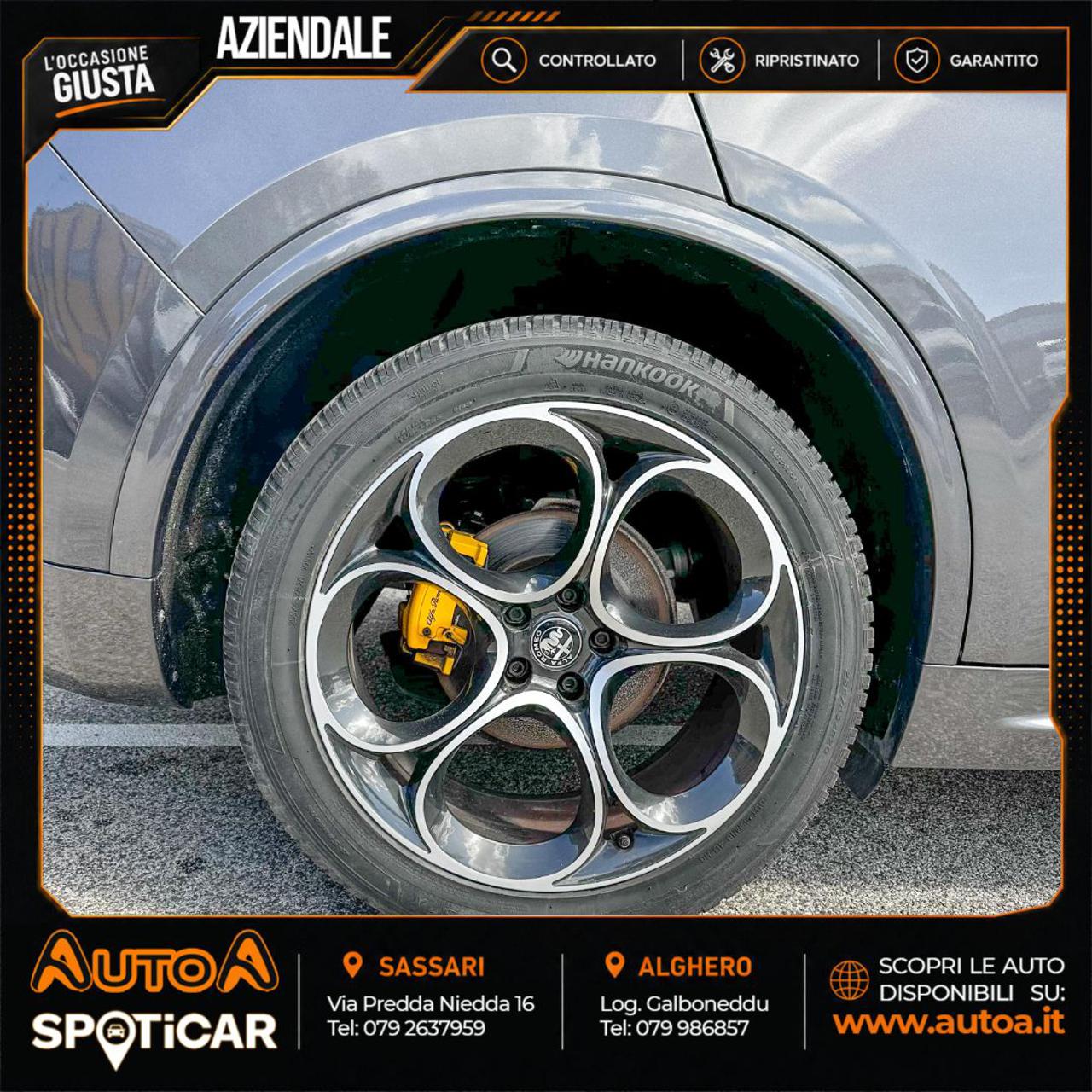 ALFA ROMEO Stelvio 2.2 Turbodiesel 210 CV AT8 Q4 Veloce - 31