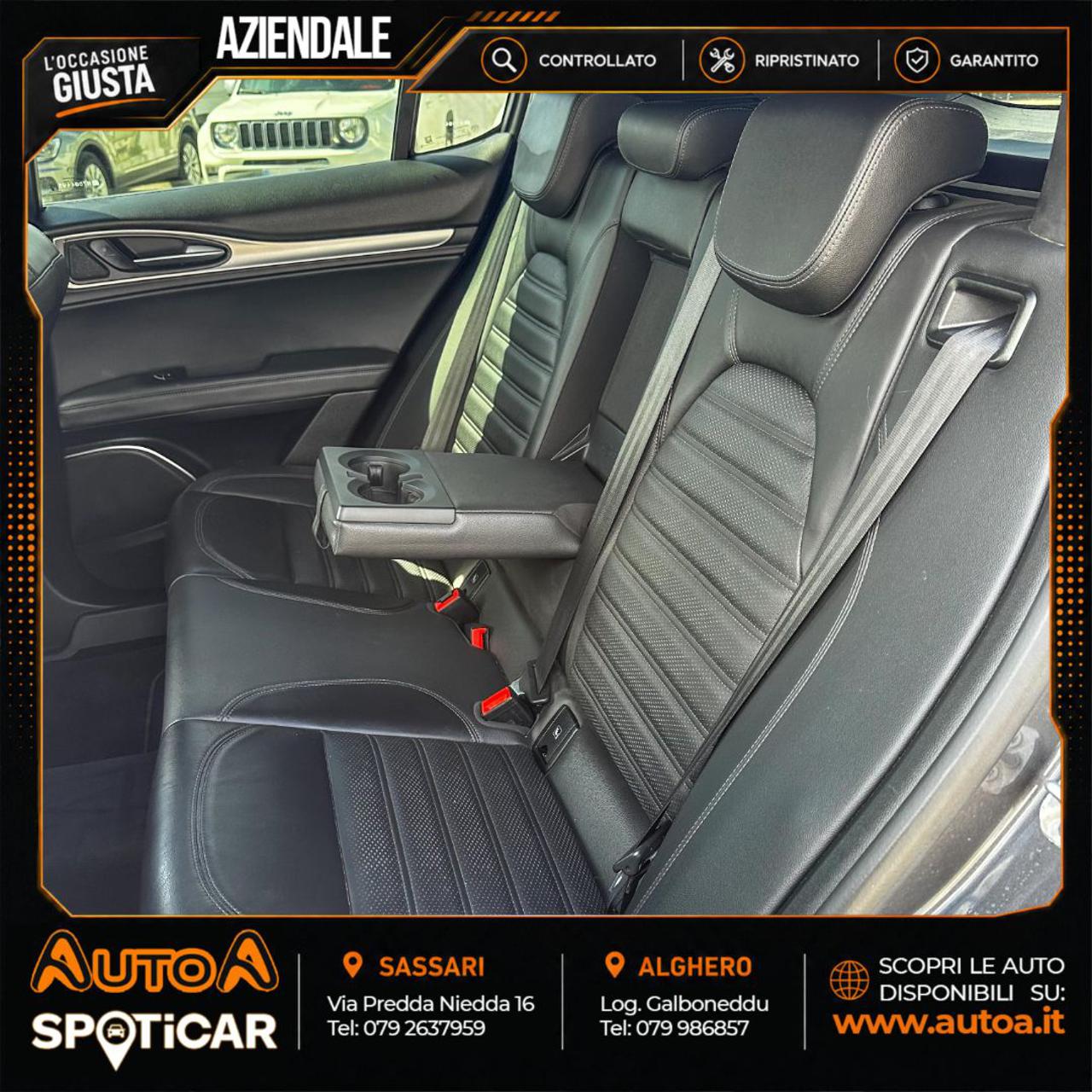 ALFA ROMEO Stelvio 2.2 Turbodiesel 210 CV AT8 Q4 Veloce - 14