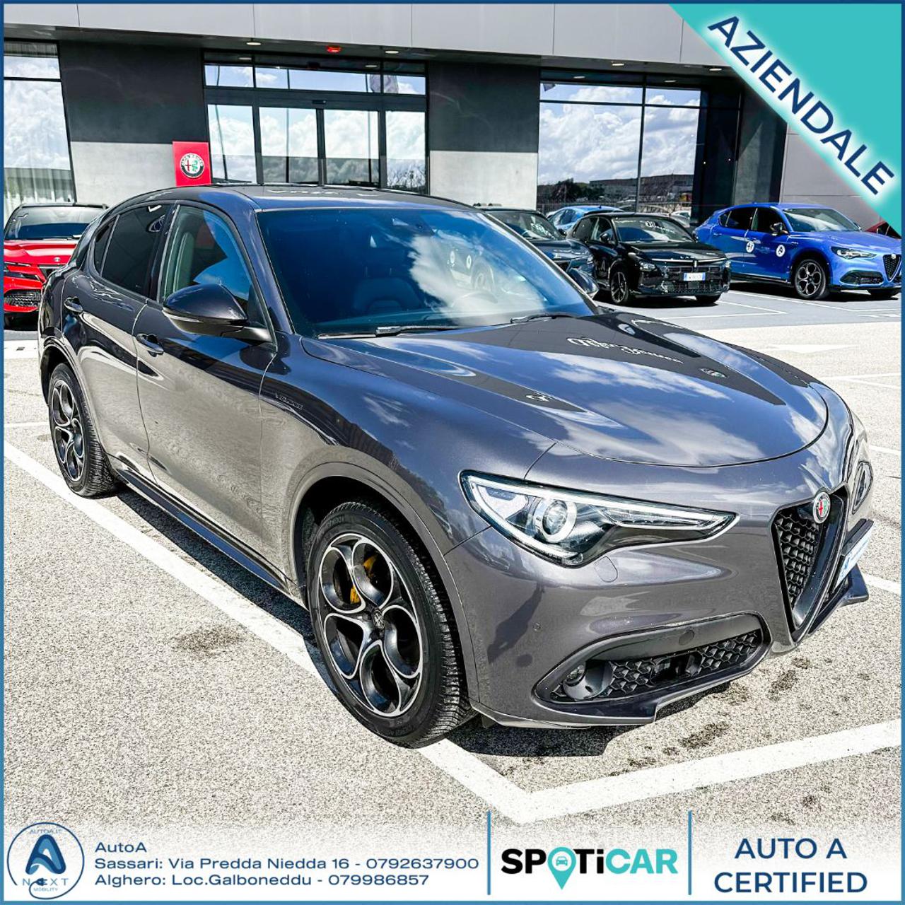 ALFA ROMEO Stelvio 2.2 Turbodiesel 210 CV AT8 Q4 Veloce - 3