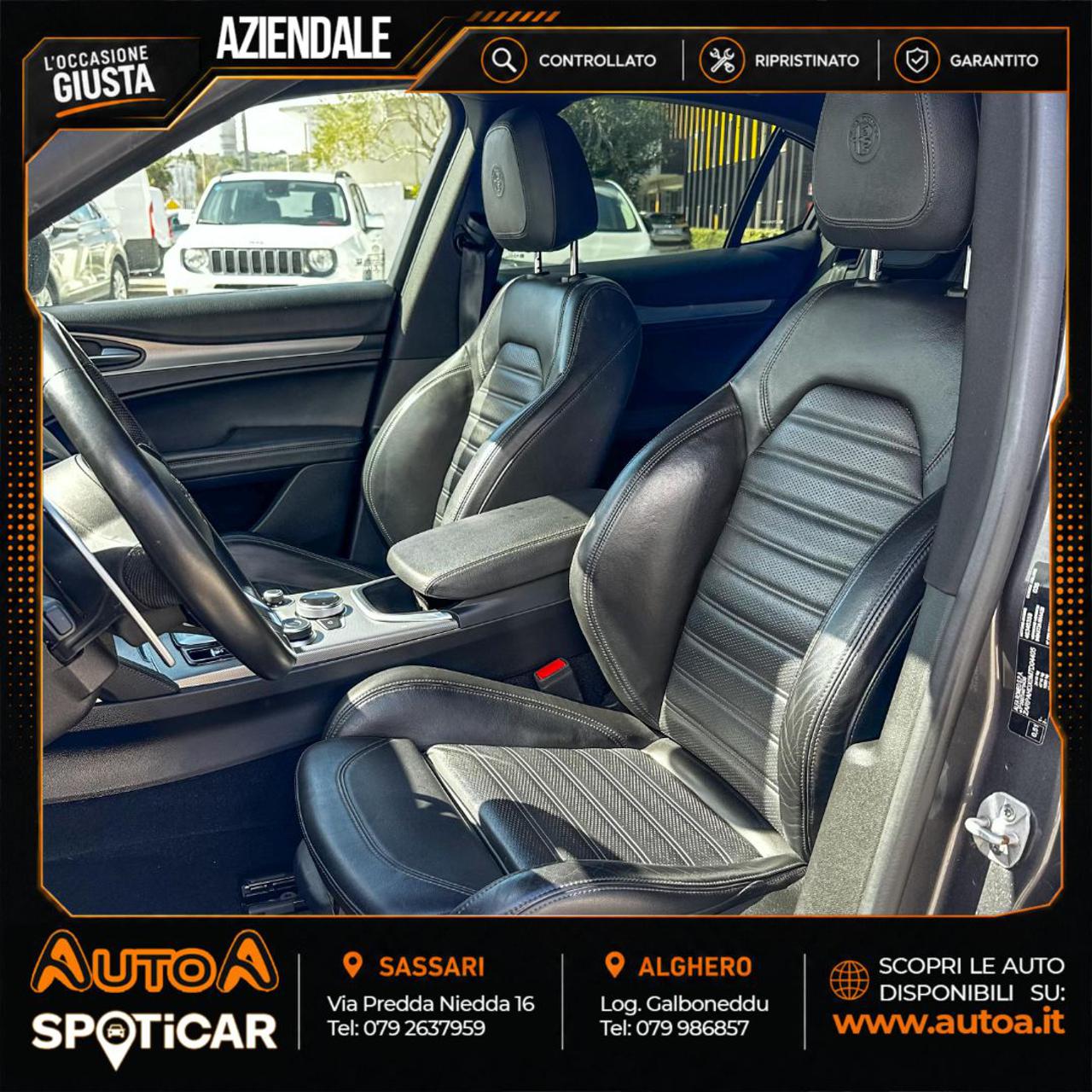 ALFA ROMEO Stelvio 2.2 Turbodiesel 210 CV AT8 Q4 Veloce - 18