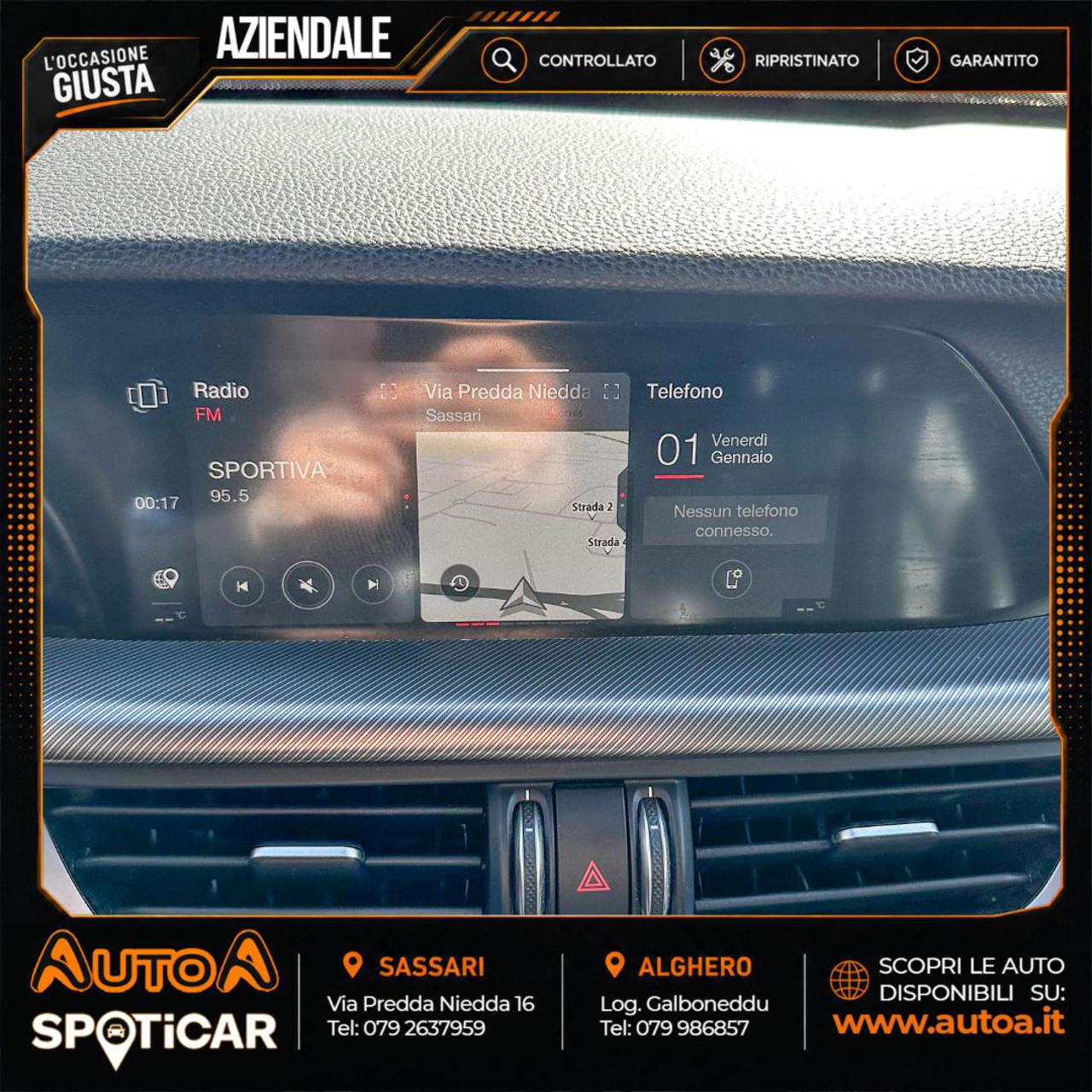 ALFA ROMEO Stelvio 2.2 Turbodiesel 210 CV AT8 Q4 Veloce - 24