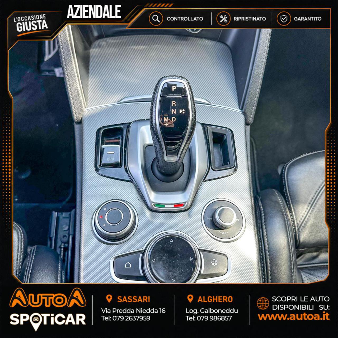 ALFA ROMEO Stelvio 2.2 Turbodiesel 210 CV AT8 Q4 Veloce - 26