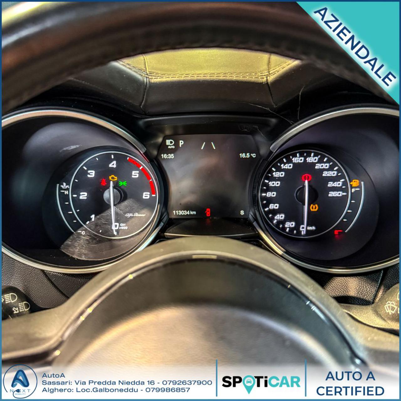 ALFA ROMEO Stelvio 2.2 Turbodiesel 210 CV AT8 Q4 Ti - 18