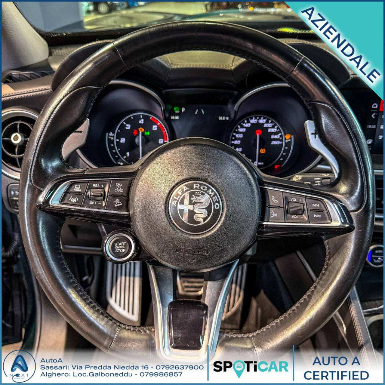 ALFA ROMEO Stelvio 2.2 Turbodiesel 210 CV AT8 Q4 Ti - 17