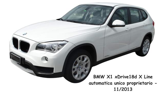 BMW X1 xDrive 18d X Line automatica unico proprietario 