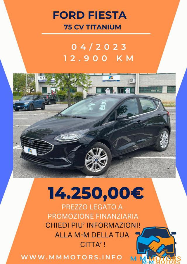 FORD Fiesta 1.1 75 CV 5 porte Titanium 