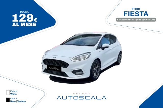 FORD Fiesta 1.5 EcoBlue 85cv 3 porte Sport ST-Line 