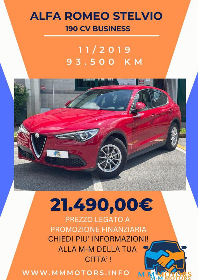 ALFA ROMEO Stelvio 2.2 Turbodiesel 190 CV AT8 rwd Business 