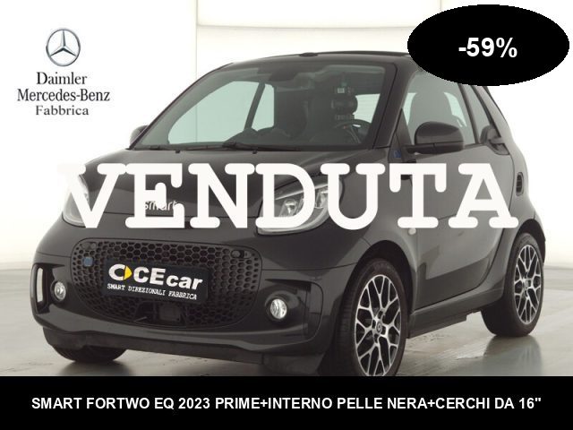 SMART ForTwo EQ CABRIO PRIME SOLO KM. 5.057 RISPARMIO DEL 54% 