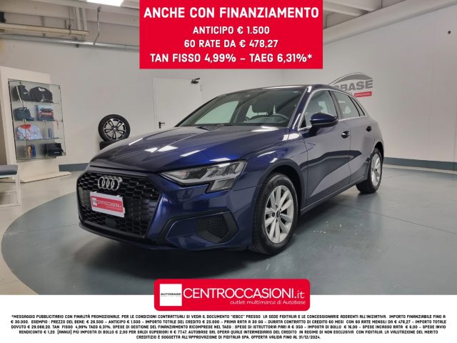 AUDI A3 Blu metallizzato