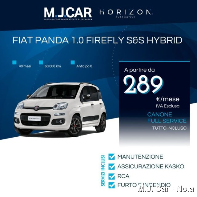 FIAT Panda 1.0 FireFly S&S Hybrid 