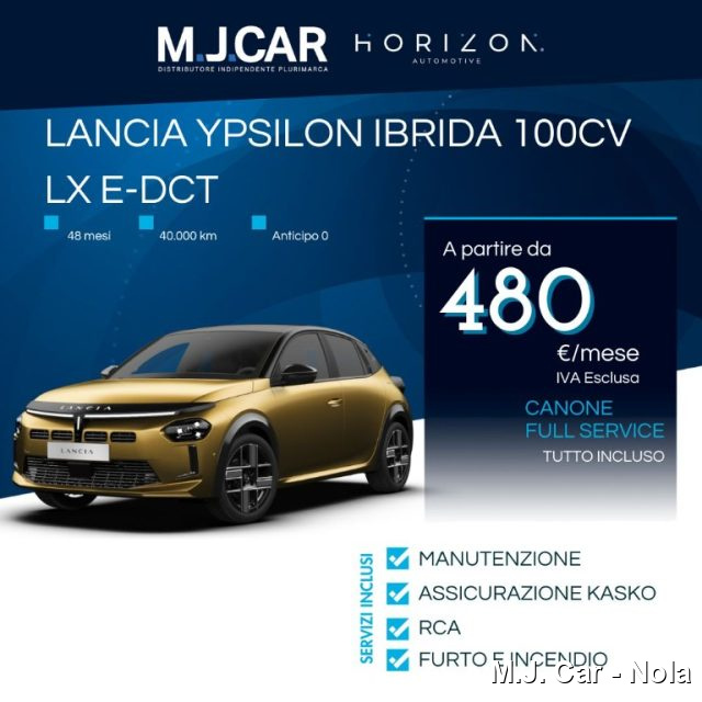 LANCIA Ypsilon Hybrid e-DCT LX 