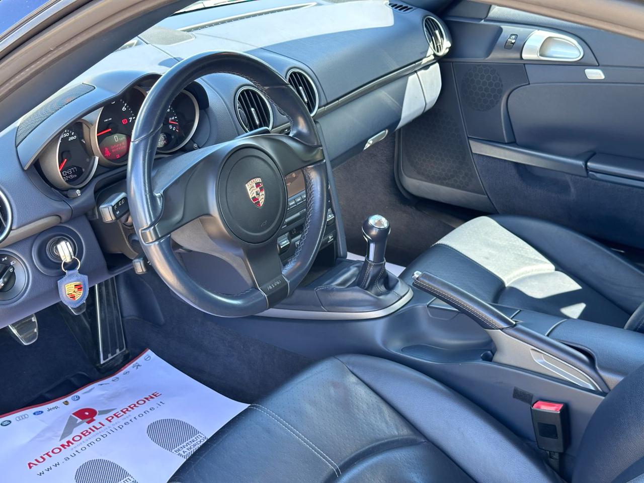 PORSCHE Cayman 2.9 265cv Manuale (Pelle blu/Navi Pcm/Xeno) - 5
