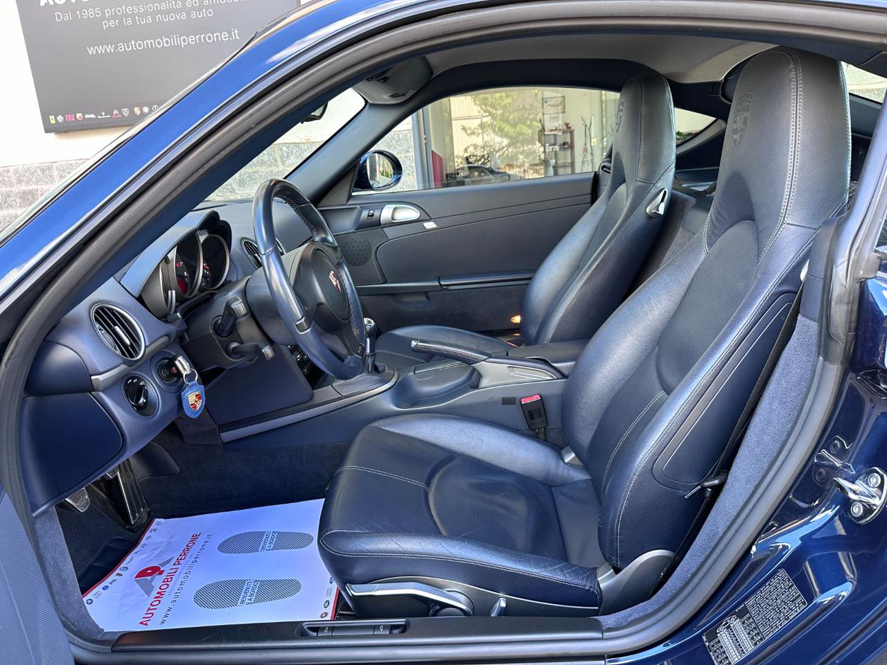 PORSCHE Cayman 2.9 265cv Manuale (Pelle blu/Navi Pcm/Xeno) - 6