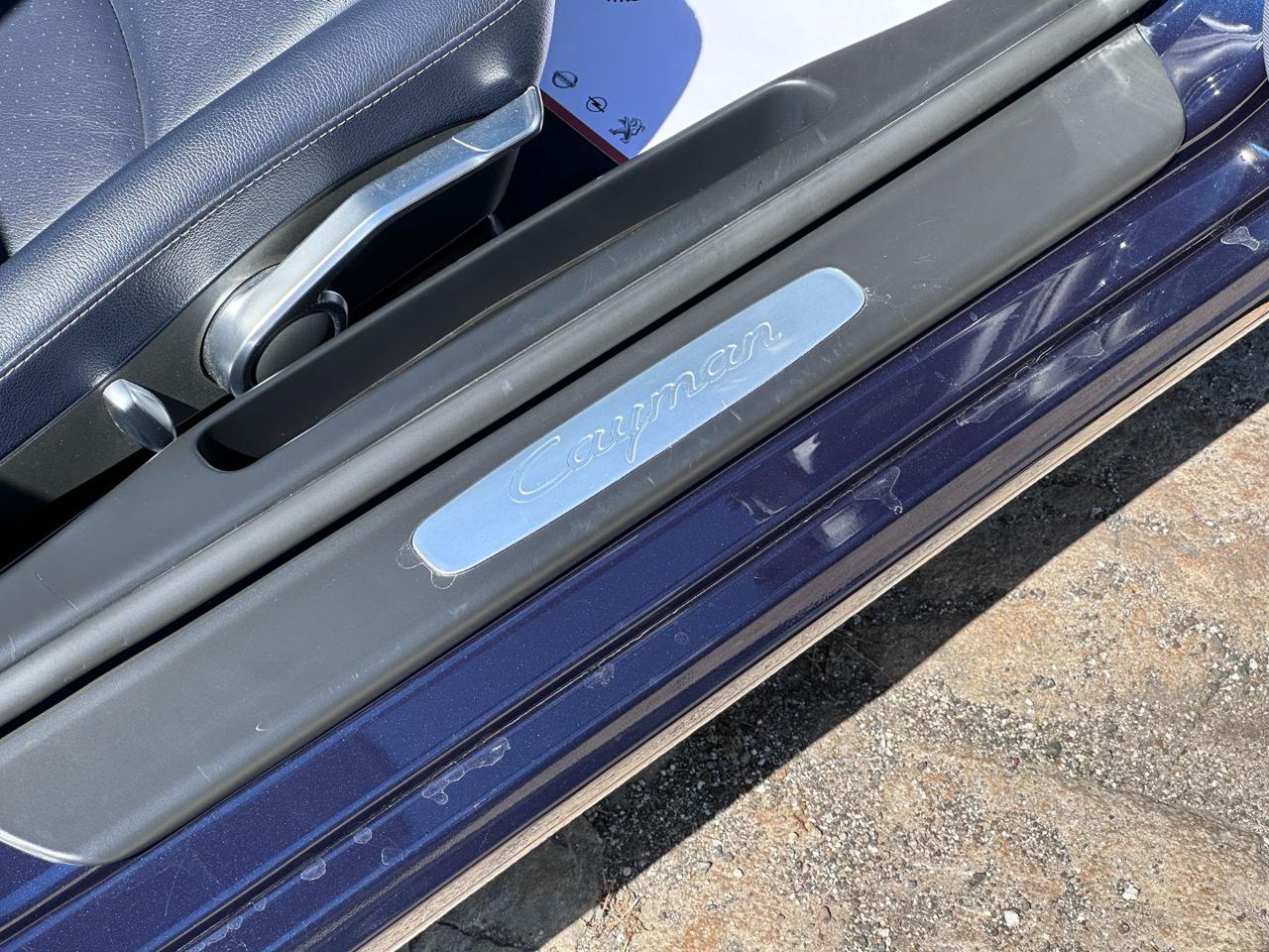 PORSCHE Cayman 2.9 265cv Manuale (Pelle blu/Navi Pcm/Xeno) - 22