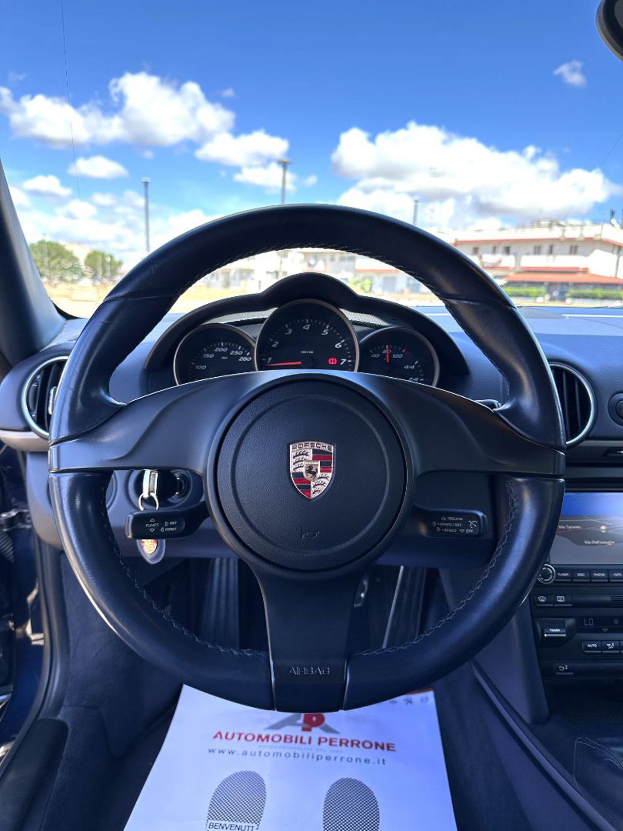 PORSCHE Cayman 2.9 265cv Manuale (Pelle blu/Navi Pcm/Xeno) - 16