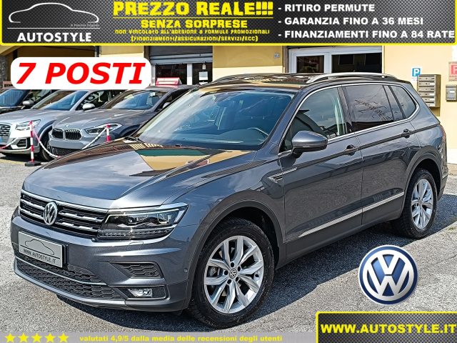 VOLKSWAGEN Tiguan Allspace 2.0 TDI DSG/AUTOMATICA *7 POSTI* 150Cv Advanced 