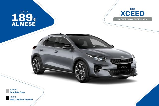 KIA XCeed 1.6 CRDi 136 CV DCT Evolution 