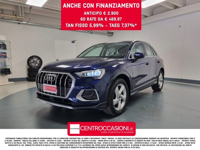 AUDI Q3 Blu metallizzato