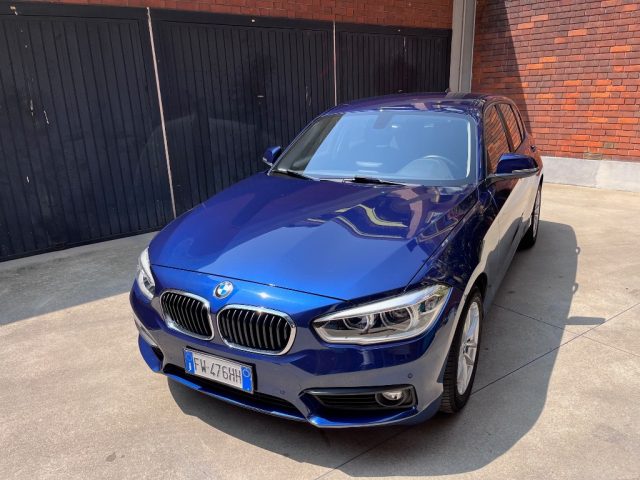 BMW 116 Blu metallizzato