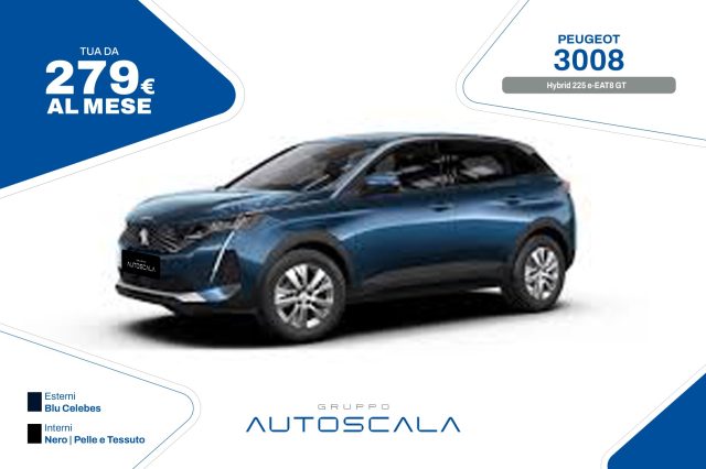 PEUGEOT 3008 Hybrid 225 e-EAT8 GT 