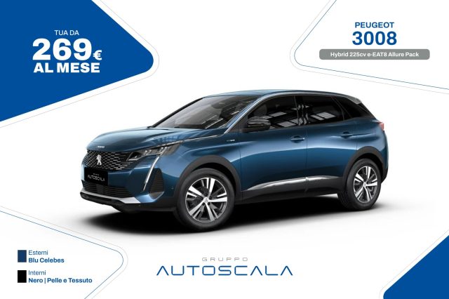 PEUGEOT 3008 Hybrid 225cv e-EAT8 Allure Pack 