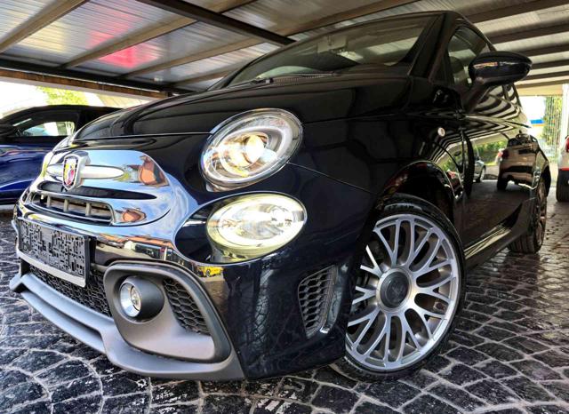 ABARTH 595 CABRIO BLACK 37000 KM PELLE TOTALE UNIPRO! 