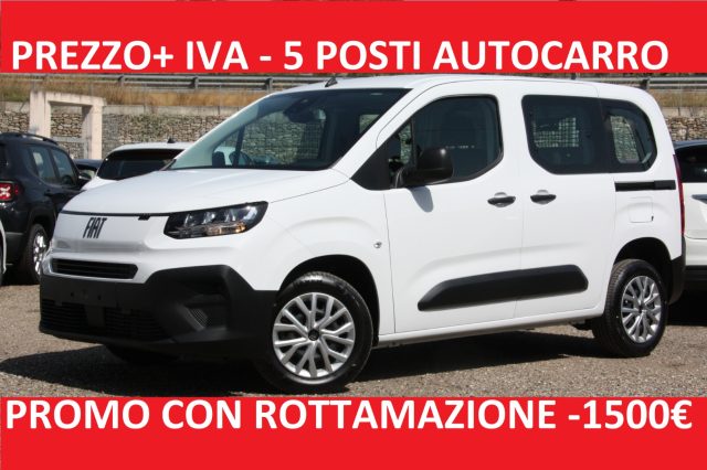 FIAT Doblo Doblò 1.5 BlueHdi 130CV Combi N1 5 POSTI AUTOCARRO 